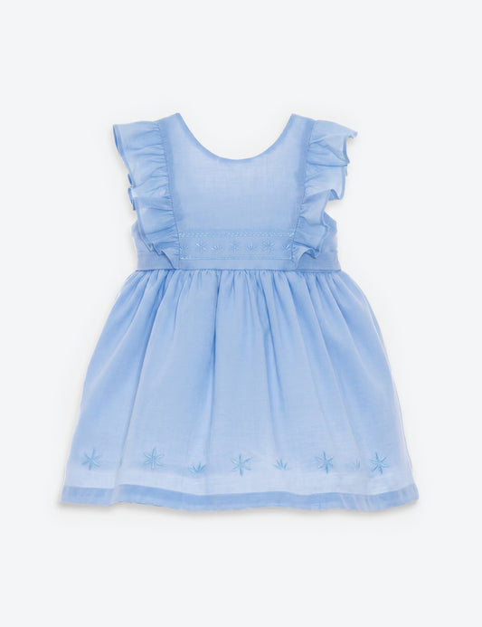 VESTIDO BEBÉ REF 1208 | CELESTE