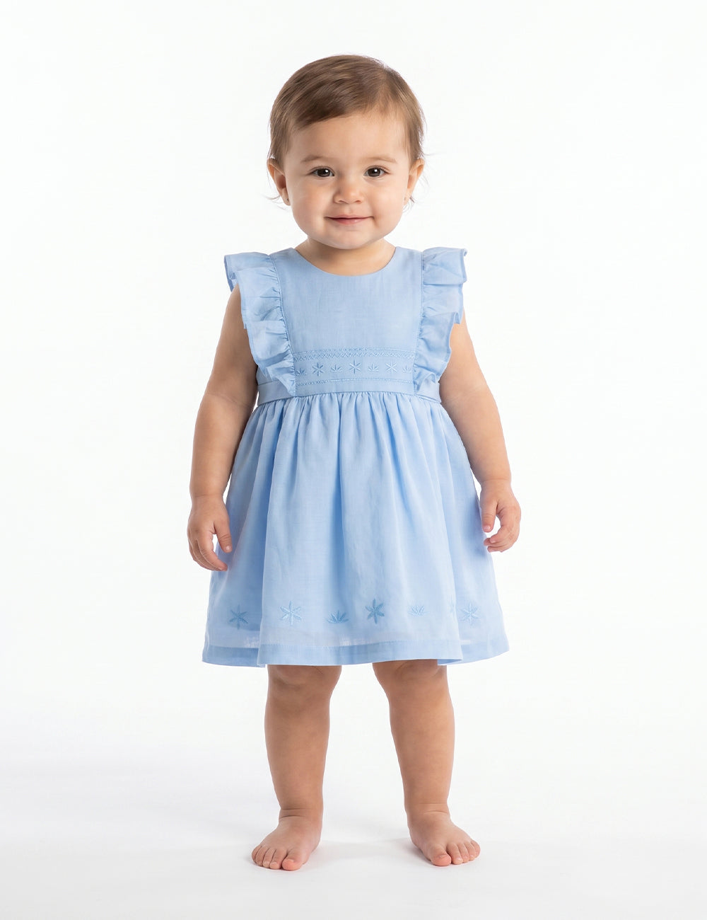 VESTIDO BEBÉ REF 1208 | CELESTE