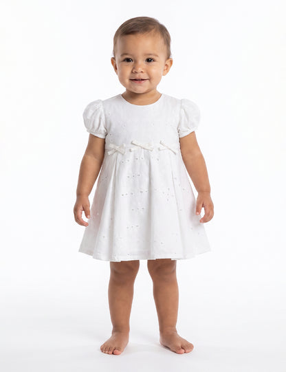 VESTIDO BEBÉ REF 1226 | BLANCO