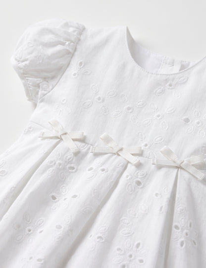VESTIDO BEBÉ REF 1226 | BLANCO