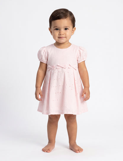 VESTIDO BEBÉ REF 1226 | ROSADO