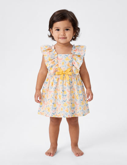 VESTIDO BEBÉ REF 1231 | AMARILLO