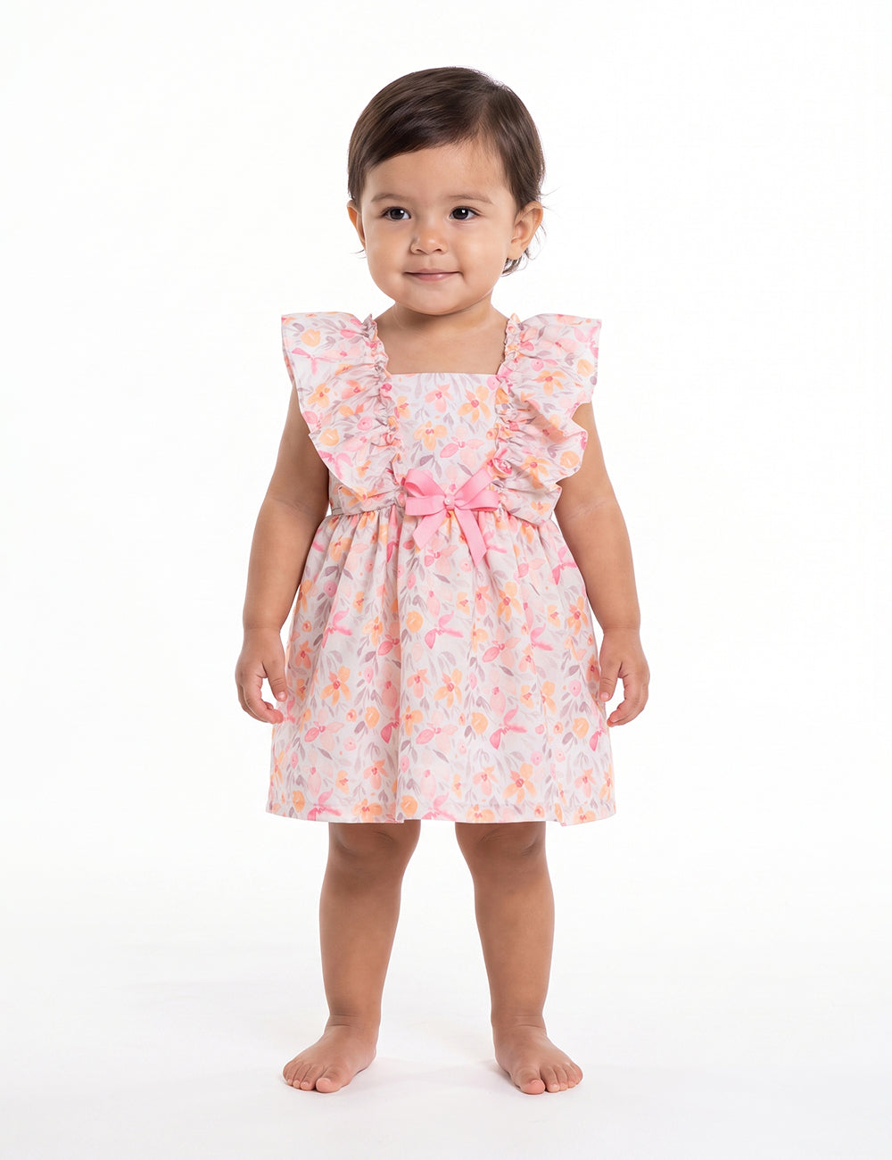 VESTIDO BEBÉ REF 1231 | FUCSIA