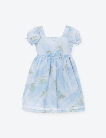 VESTIDO NIÑA REF 5287 | CELESTE
