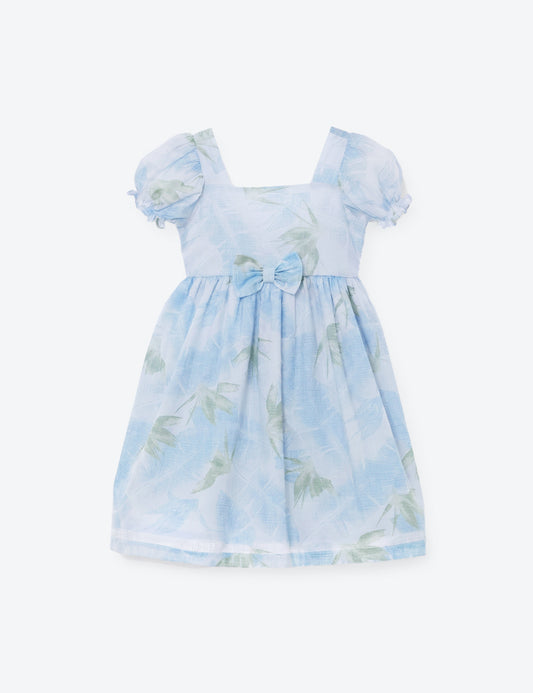 VESTIDO NIÑA REF 5287 | CELESTE