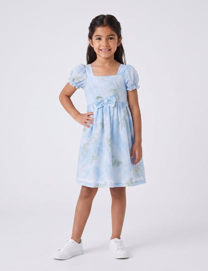 VESTIDO NIÑA REF 5287 | CELESTE