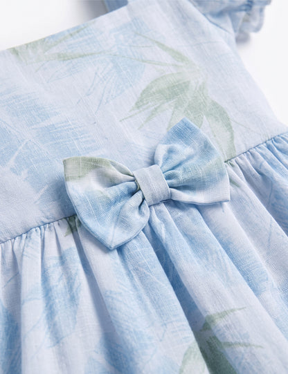 VESTIDO NIÑA REF 5287 | CELESTE