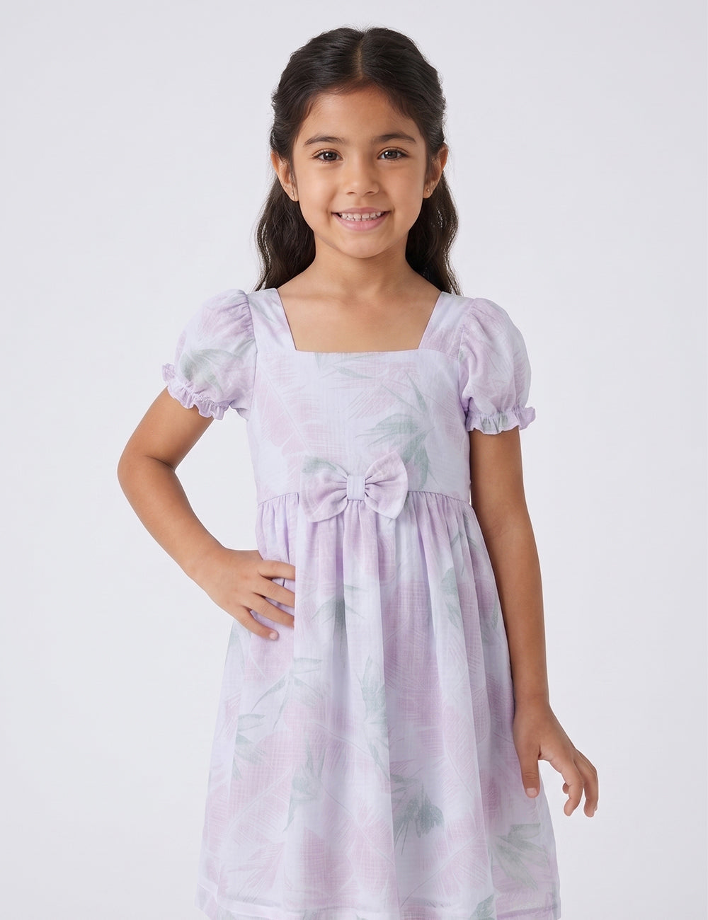VESTIDO NIÑA REF 5287 | LILA