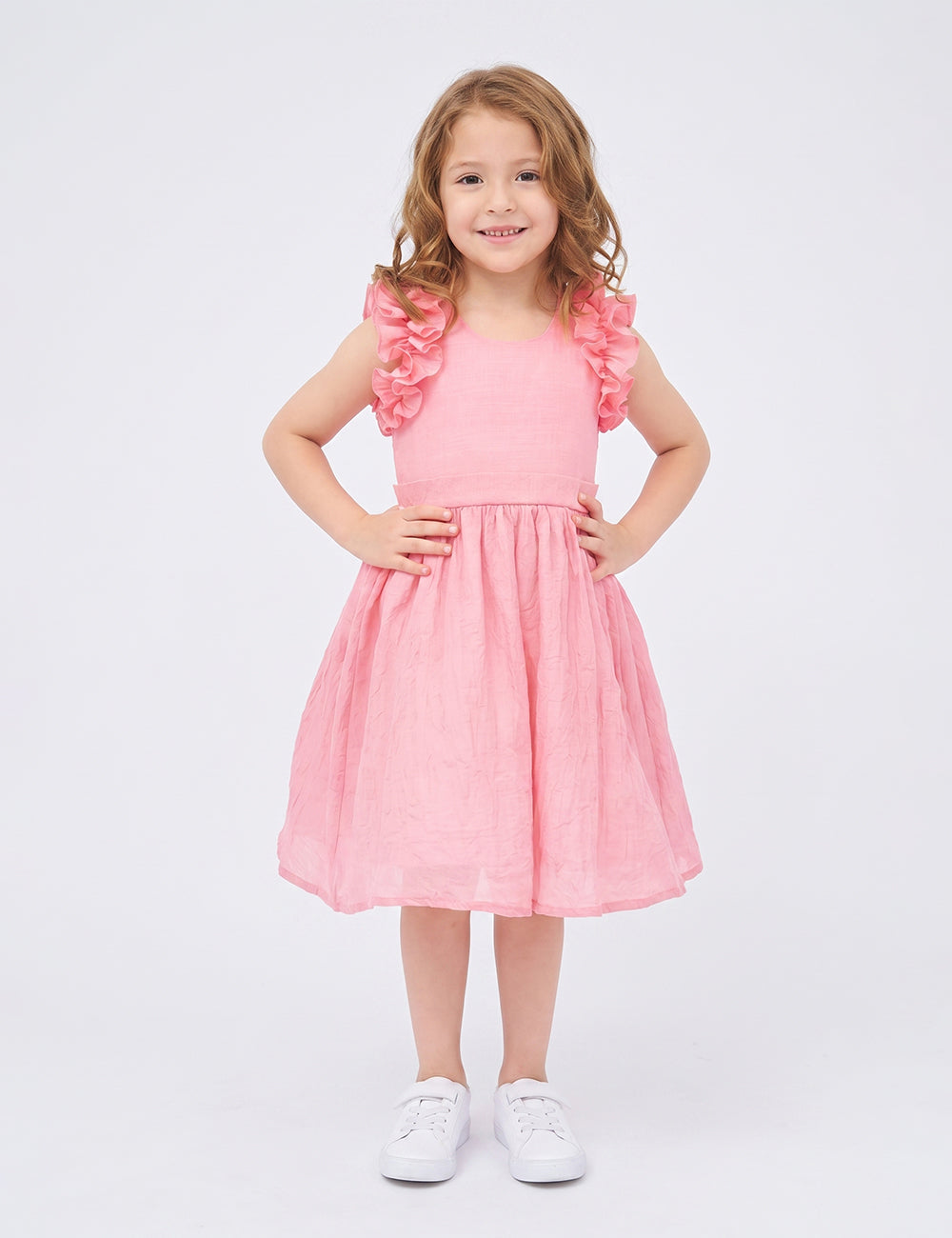 VESTIDO NIÑA REF 5291 | CORAL