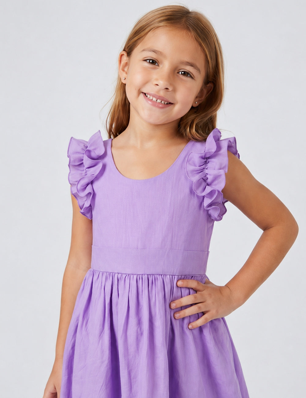 VESTIDO NIÑA REF 5291 | LILA