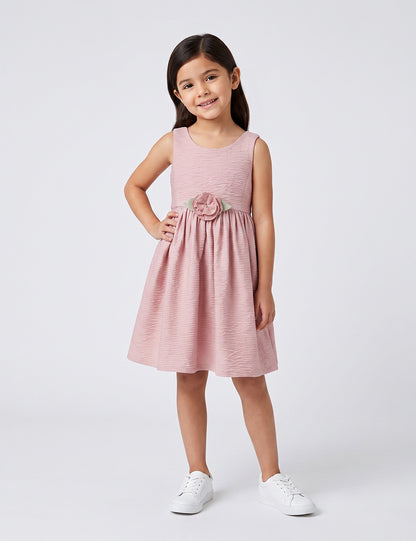 VESTIDO NIÑA REF 5301 | PALO ROSA