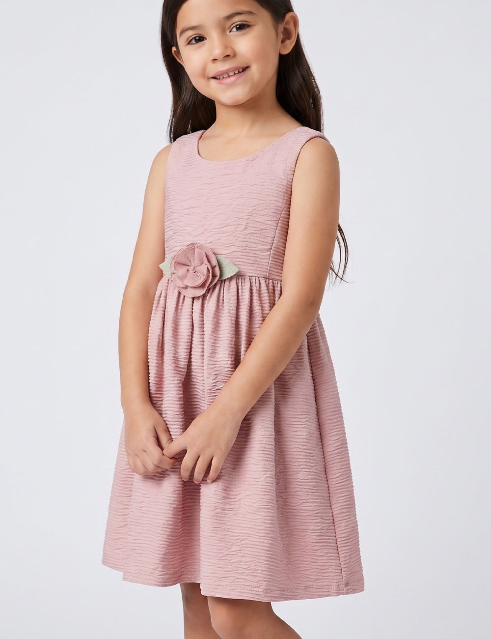 VESTIDO NIÑA REF 5301 | PALO ROSA