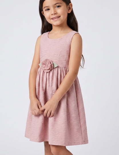 VESTIDO NIÑA REF 5301 | PALO ROSA