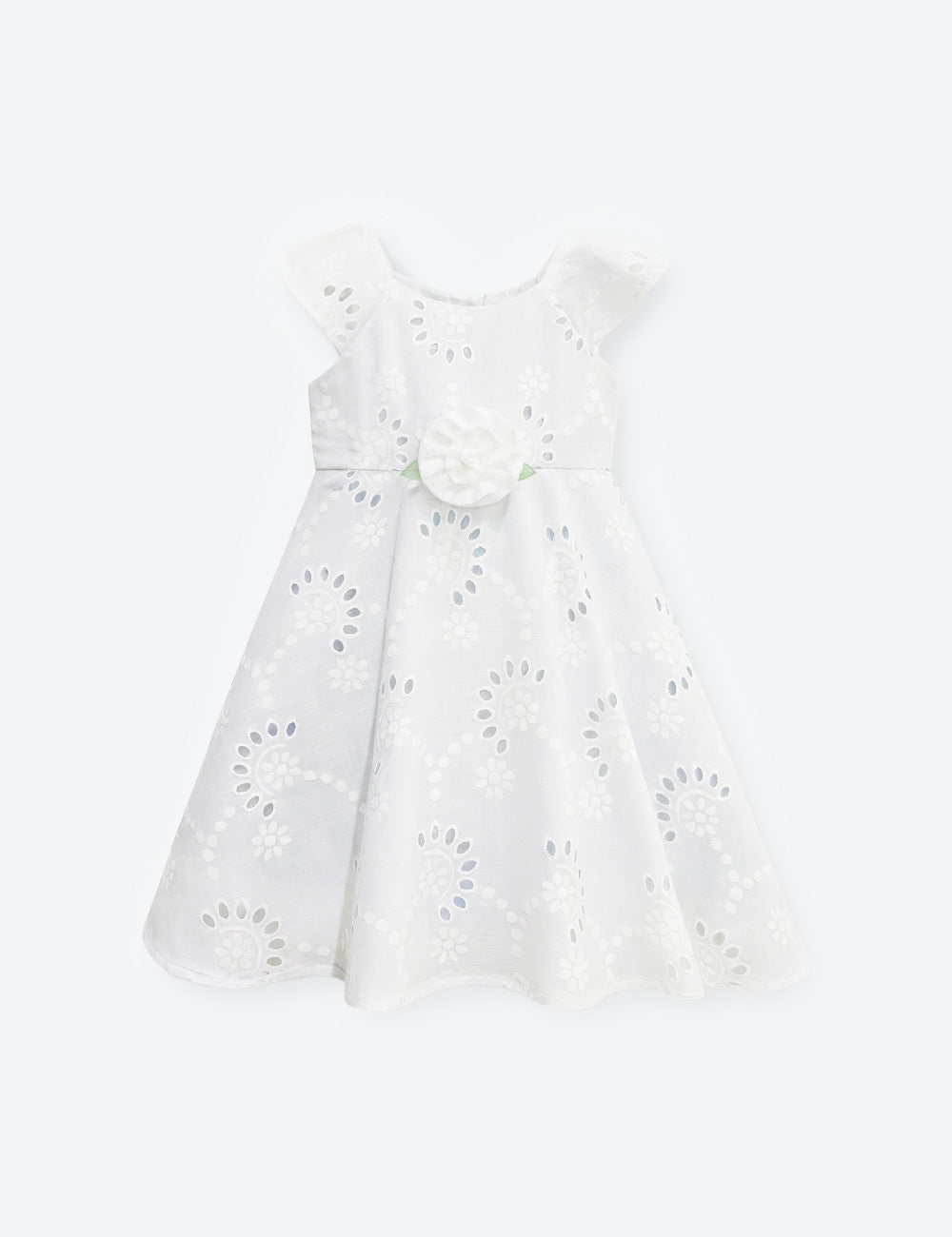 VESTIDO NIÑA REF 5302 | BLANCO