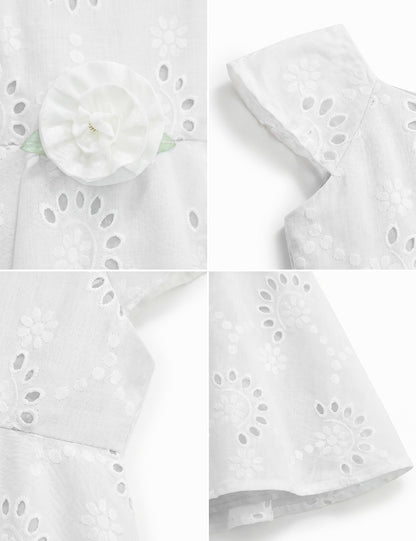 VESTIDO NIÑA REF 5302 | BLANCO
