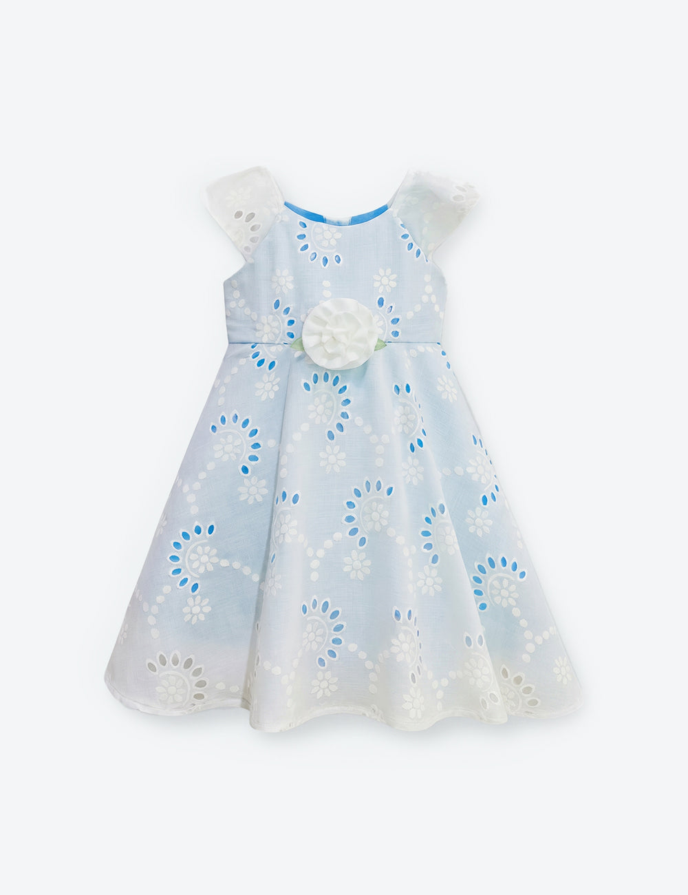 VESTIDO NIÑA REF 5302 | CELESTE
