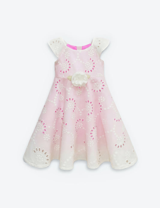 VESTIDO NIÑA REF 5302 | ROSADO