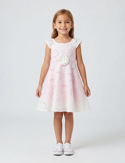 VESTIDO NIÑA REF 5302 | ROSADO