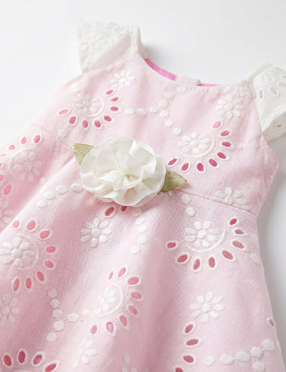 VESTIDO NIÑA REF 5302 | ROSADO