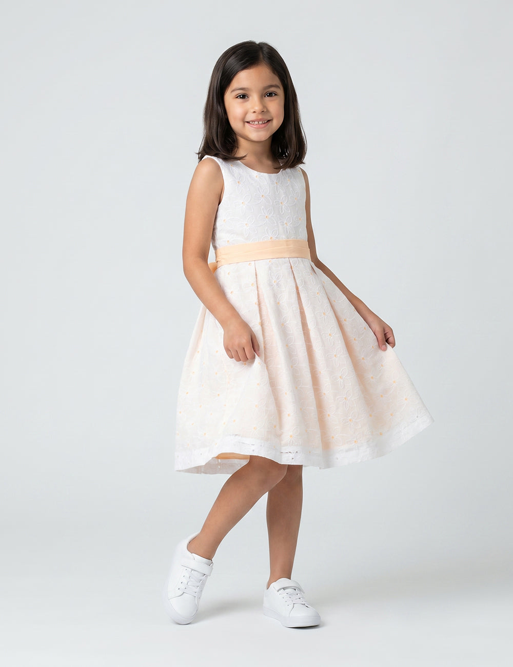 VESTIDO NIÑA REF 5335 | AMARILLO