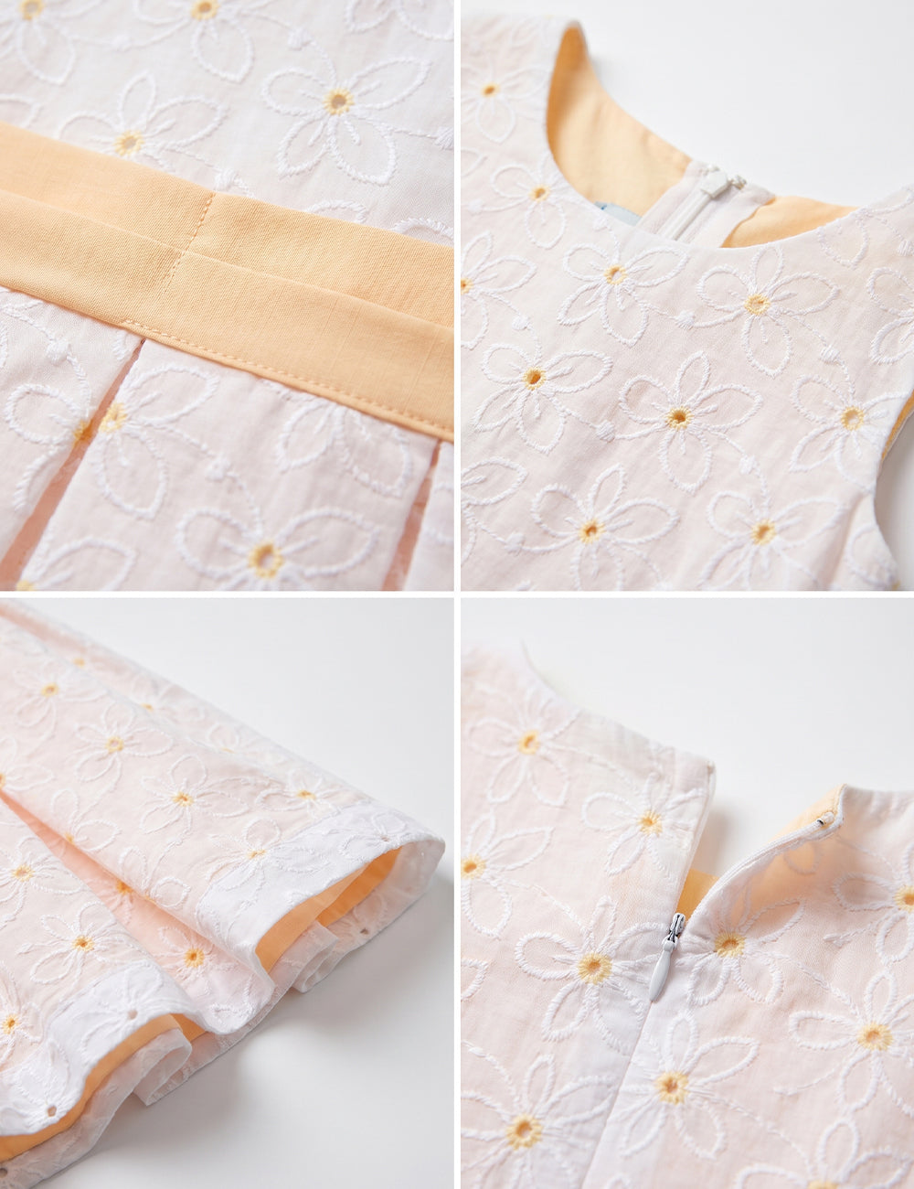 VESTIDO NIÑA REF 5335 | AMARILLO