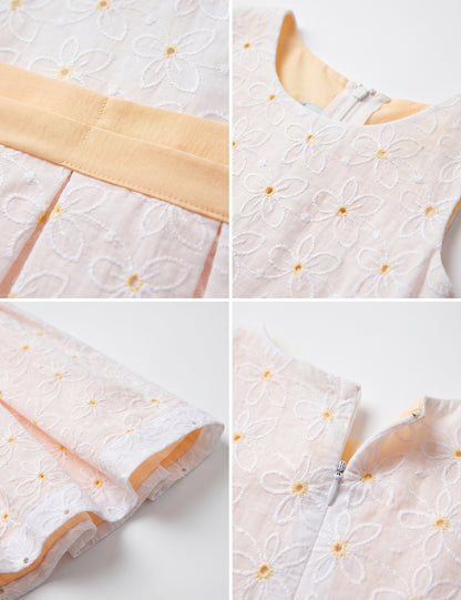 VESTIDO NIÑA REF 5335 | AMARILLO