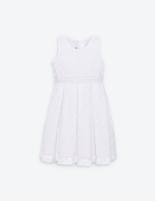 VESTIDO NIÑA REF 5335 | BLANCO