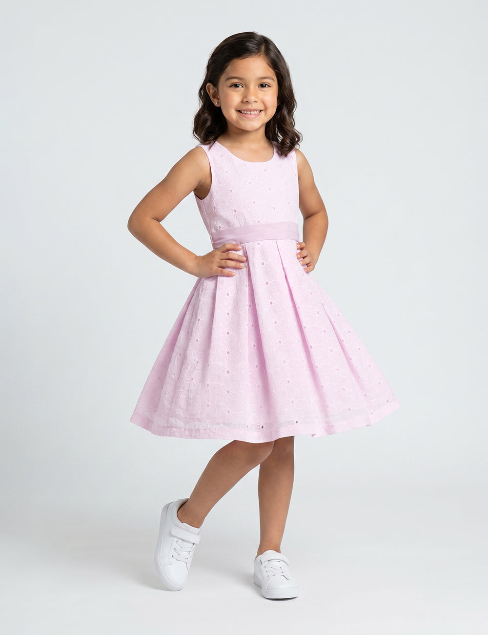 VESTIDO NIÑA REF 5335 | ROSADO