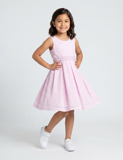 VESTIDO NIÑA REF 5335 | ROSADO