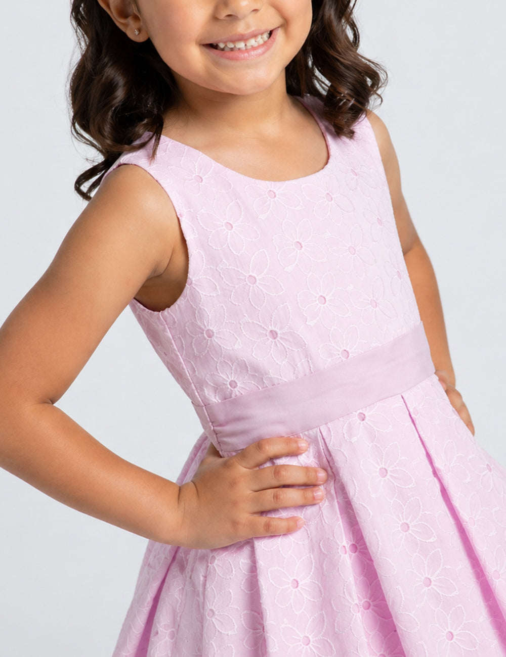 VESTIDO NIÑA REF 5335 | ROSADO