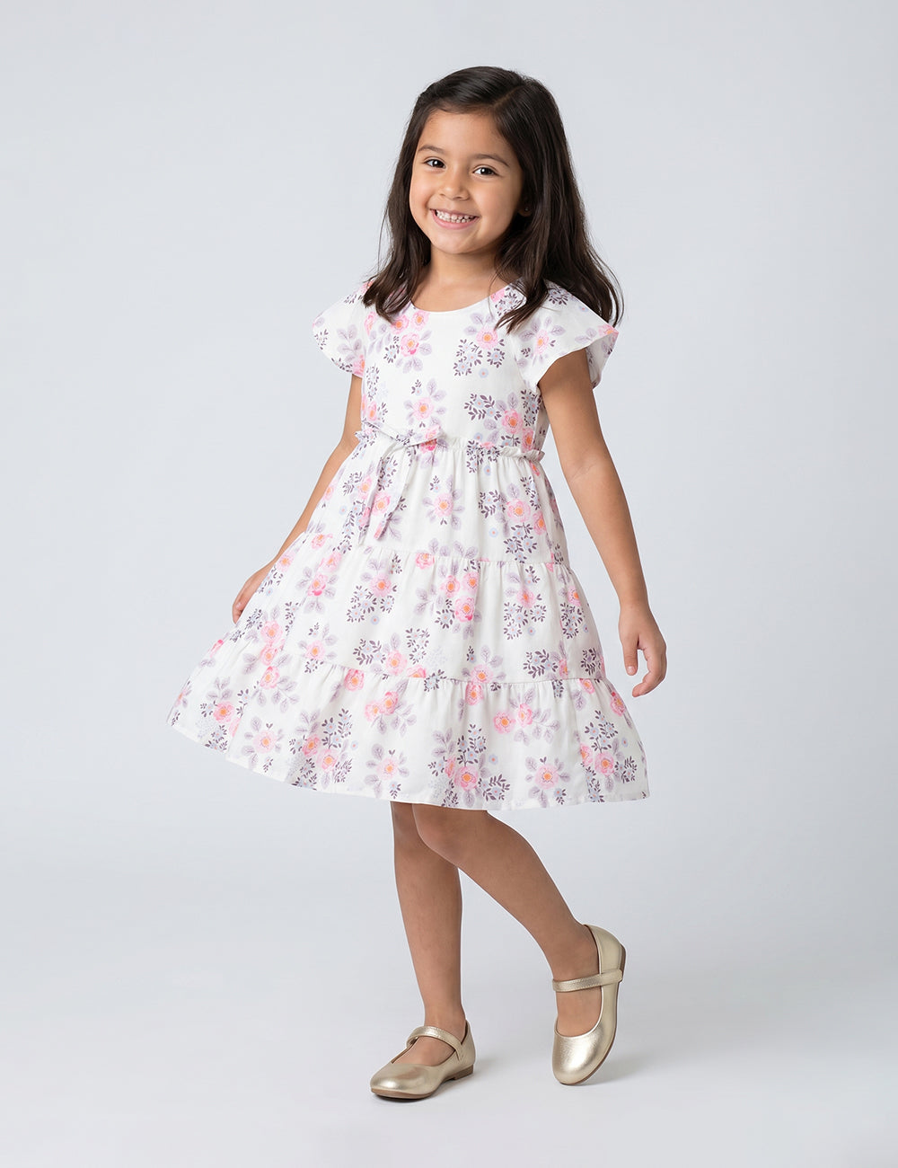 VESTIDO NIÑA REF 5343 | CORAL