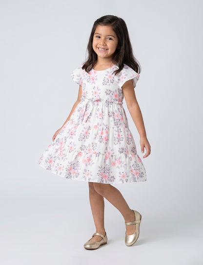 VESTIDO NIÑA REF 5343 | CORAL