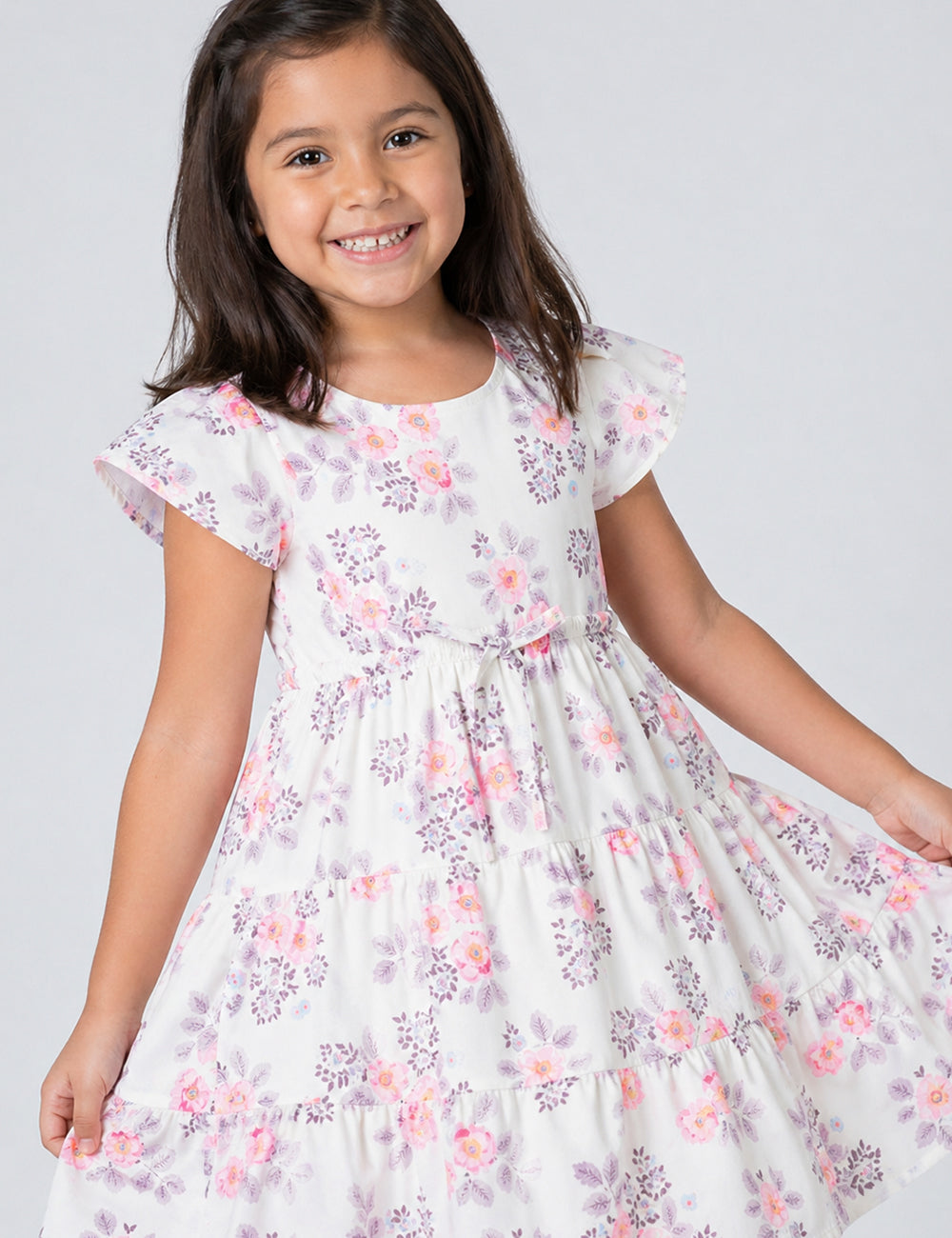 VESTIDO NIÑA REF 5343 | CORAL