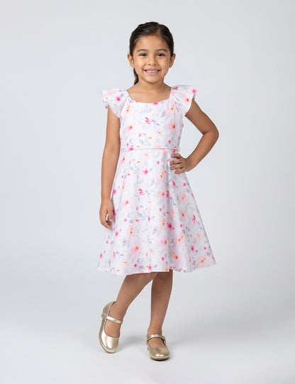 VESTIDO NIÑA REF 5349 | FUCSIA