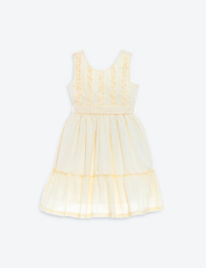 VESTIDO NIÑA REF 5366 | AMARILLO