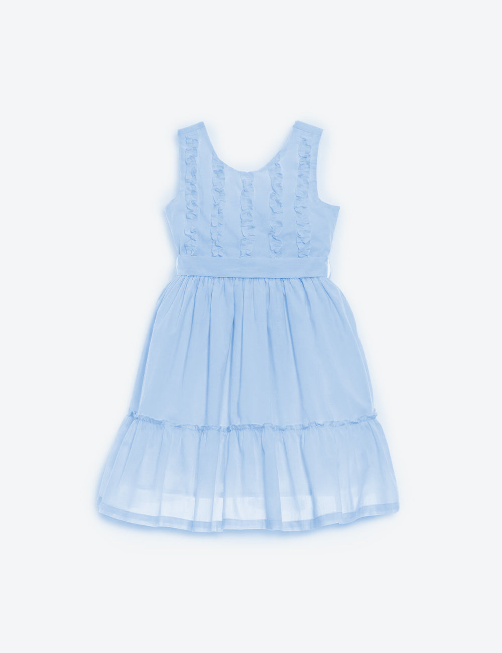VESTIDO NIÑA REF 5366 | CELESTE