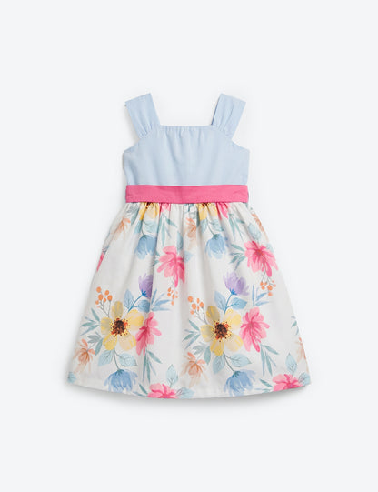 VESTIDO NIÑA REF 5375 | FUCSIA