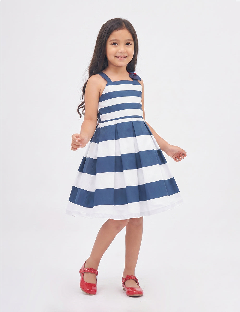 VESTIDO NIÑA REF 5380 | AZUL