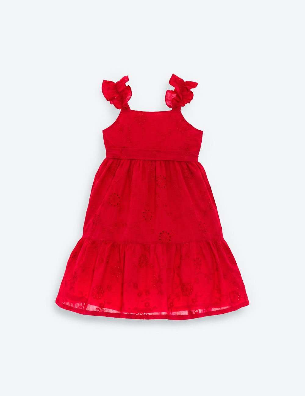 VESTIDO NIÑA REF 5383 | ROJO