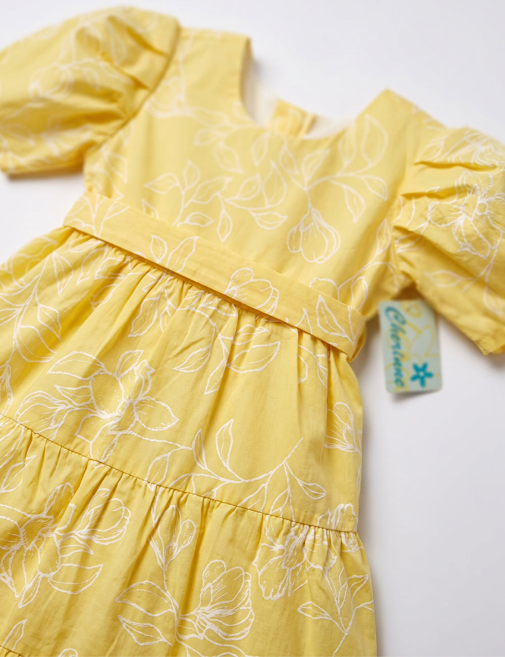 VESTIDO NIÑA REF 5410 | AMARILLO