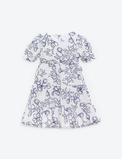 VESTIDO NIÑA REF 5410 | AZUL