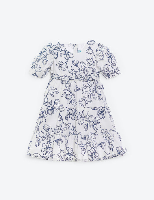VESTIDO NIÑA REF 5410 | AZUL