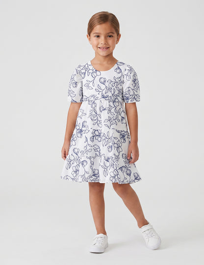 VESTIDO NIÑA REF 5410 | AZUL