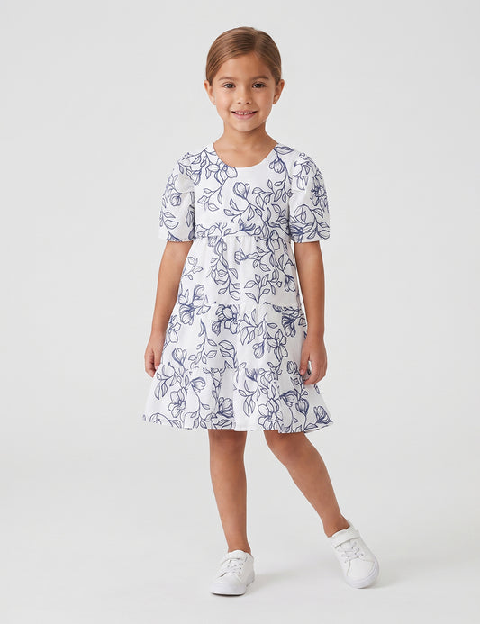VESTIDO NIÑA REF 5410 | AZUL