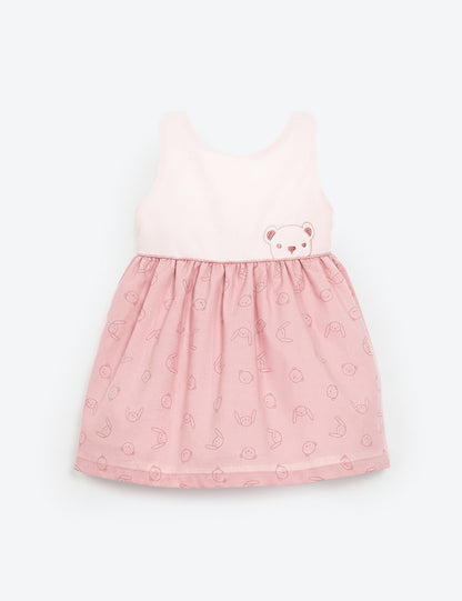 VESTIDO BEBÉ REF 6201 | PALO ROSA
