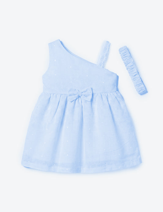 VESTIDO BEBÉ REF 6212 | CELESTE