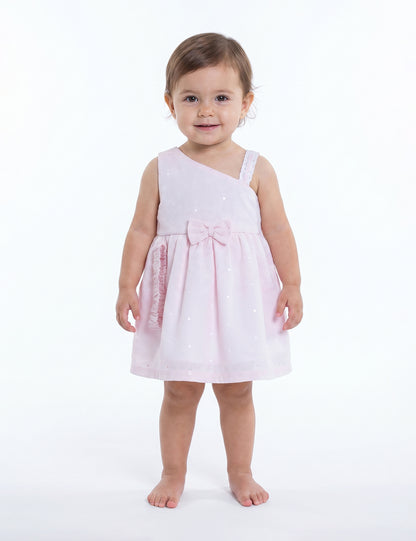 VESTIDO BEBÉ REF 6212 | ROSADO