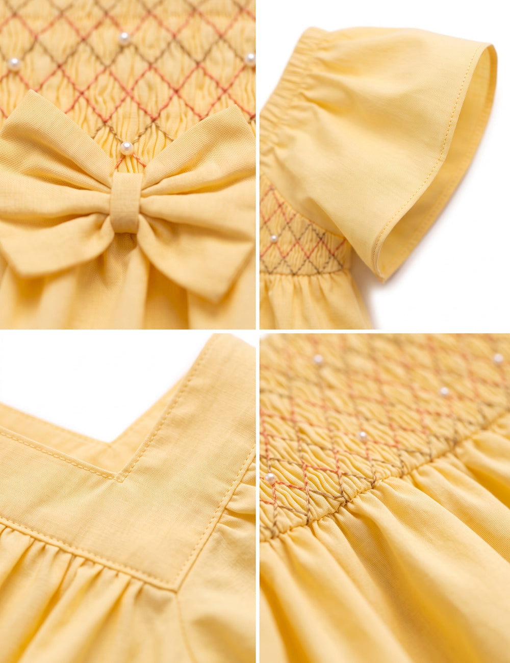VESTIDO BEBÉ REF 6232 | AMARILLO