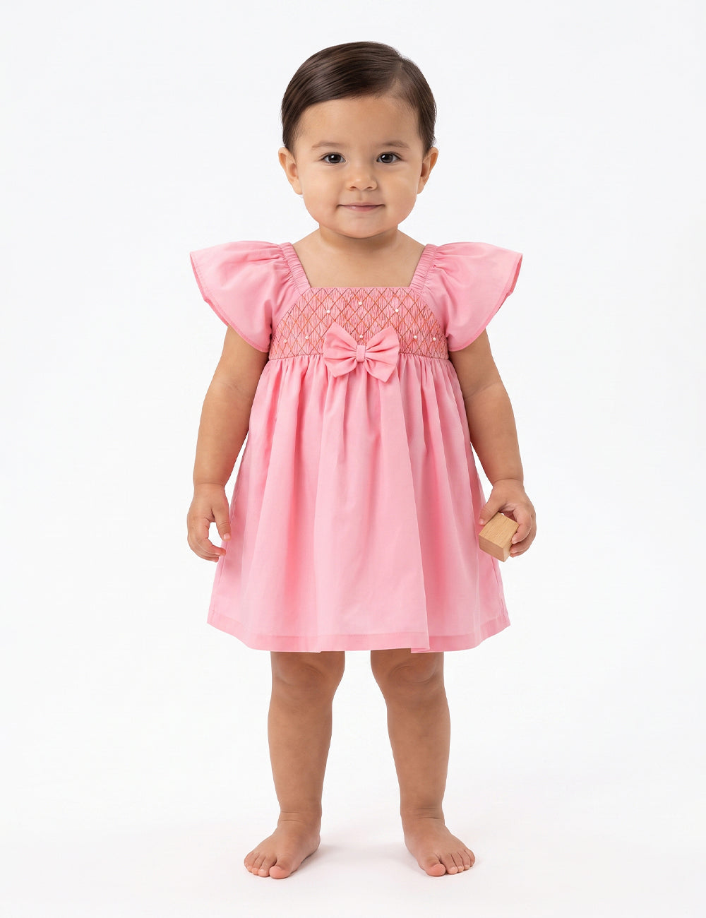 VESTIDO BEBÉ REF 6232 | PALO ROSA