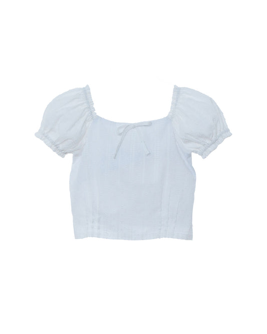 BLUSA NIÑA | BLANCO